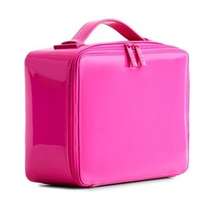 Beis x Barbie Cosmetic Case in Barbie Pink NEW